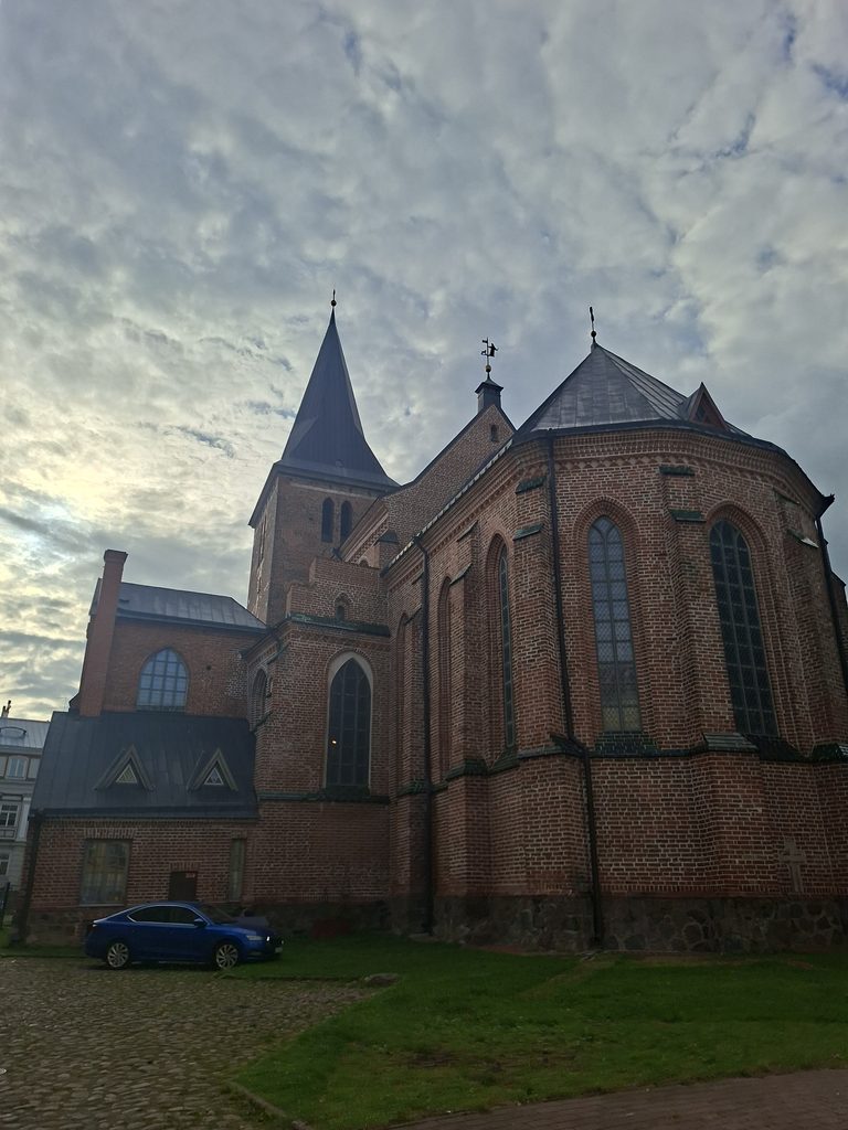Historische Kirche in Tartu in Estland