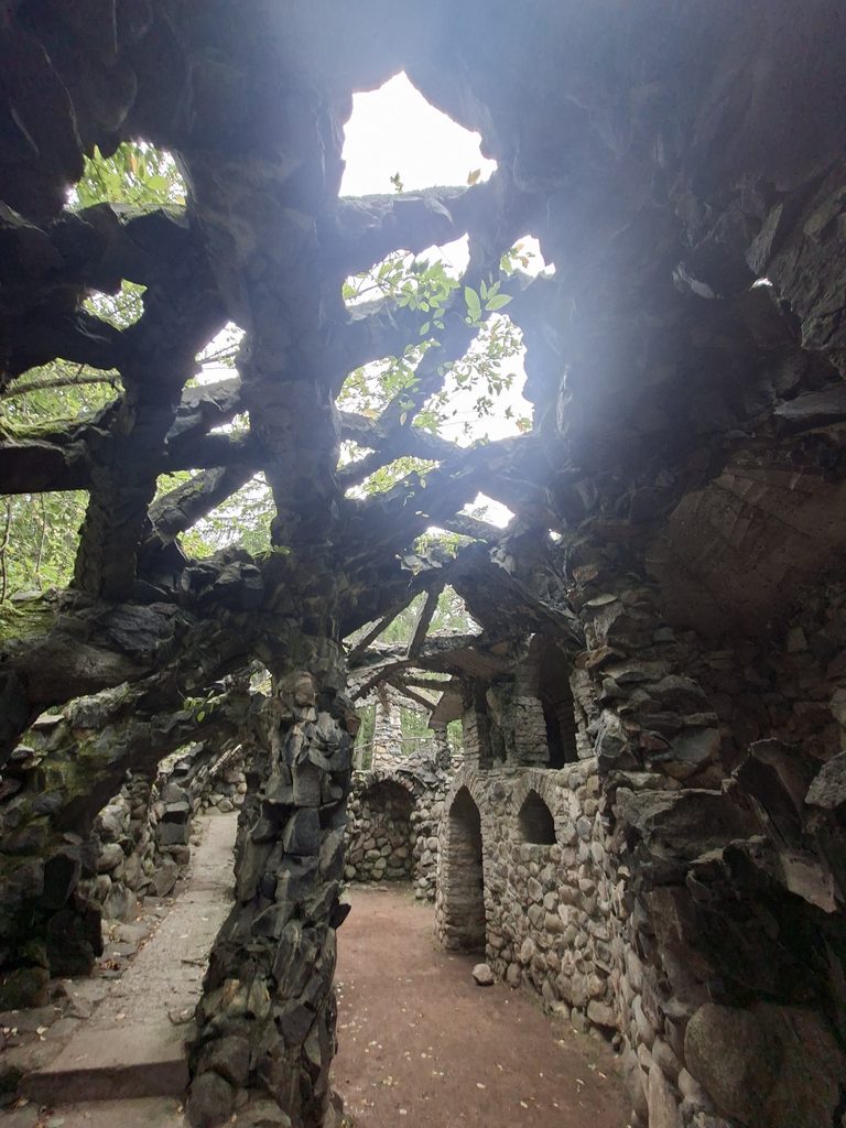 Ruine des Palm Hauses im glehn Park in tallin