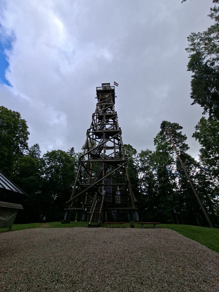 Aussichtsturm in Lettland
